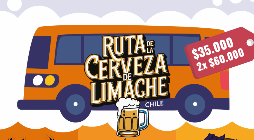 Ruta de la Cerveza Limache Afiche Ruta de la Cerveza Limache
